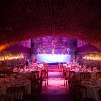 The Caves Edinburgh available for wedding hire in the city centre