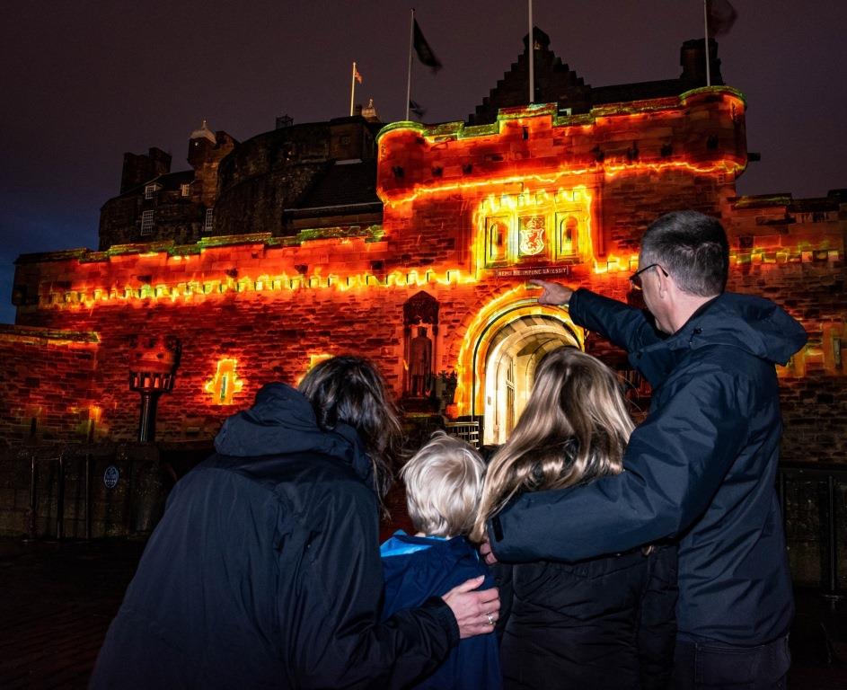 Castle of Light event at Edinburgh Castle this winter | Unique Venues of Edinburgh