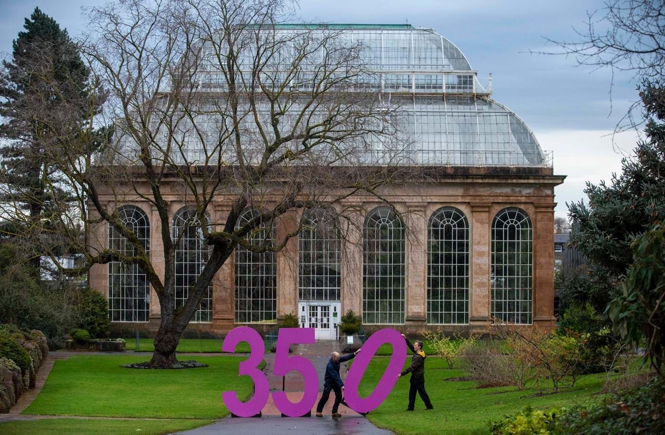 The Royal Botanic Garden Edinburgh is planning a year of events to mark its 350th Anniversary