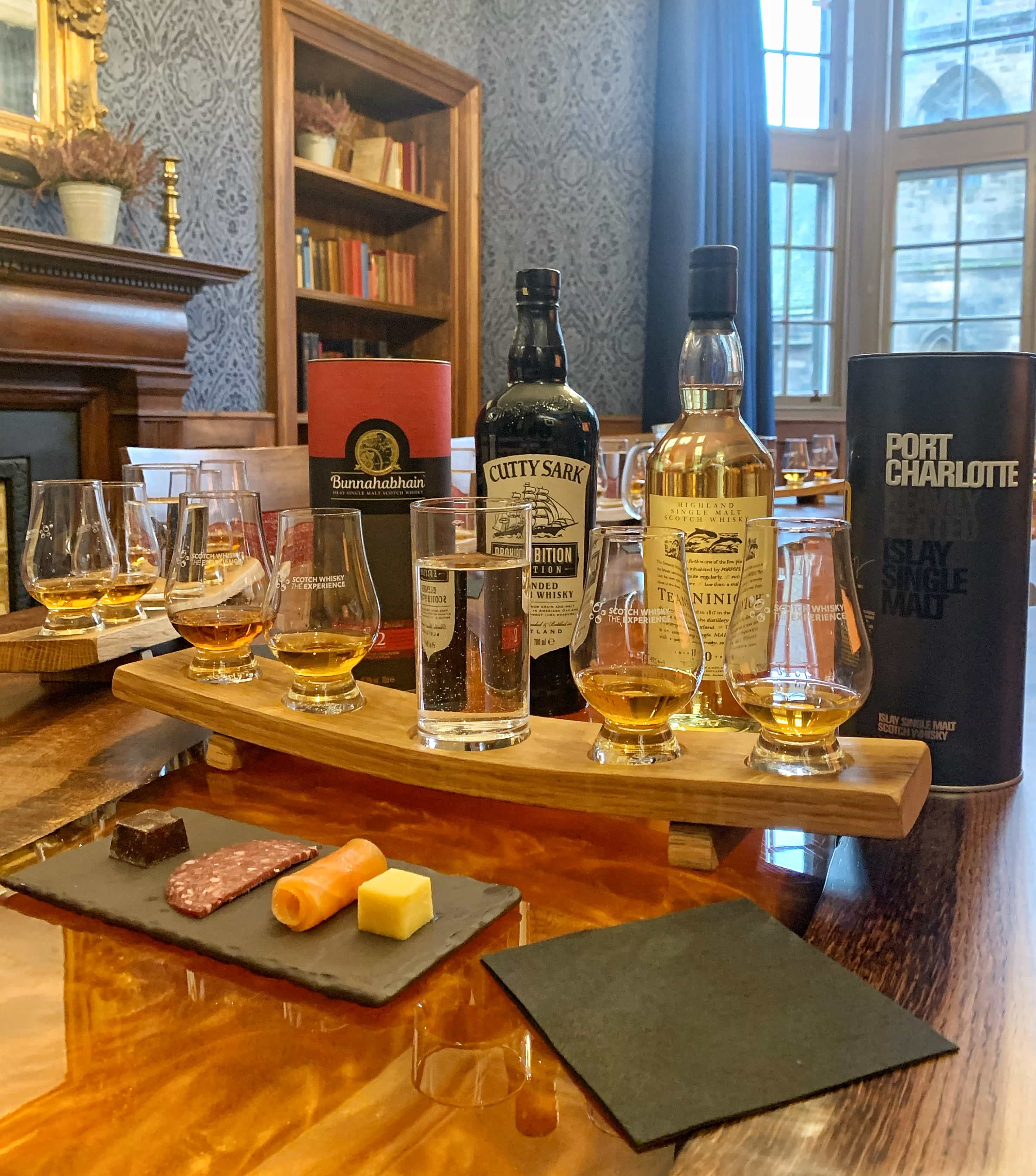 Coast & Water Tasting Tales at Scotch Whisky Experience